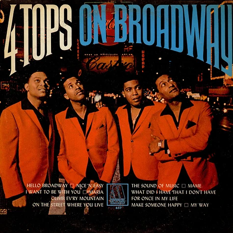 Four Tops - Four Tops On Broadway