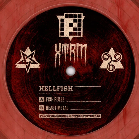 Hellfish - Fish Rulez / Beast Metal Clear & Solid Red Vinyl Edition