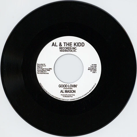 Al Mason - Good Lovin' / We Still Could Be Together