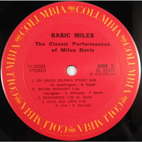 Miles Davis - Basic Miles - The Classic Performances Of Miles Davis