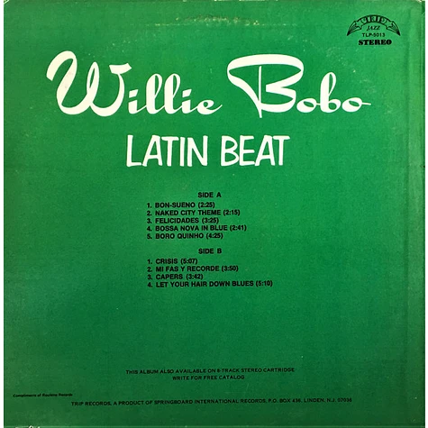 Willie Bobo - Latin Beat