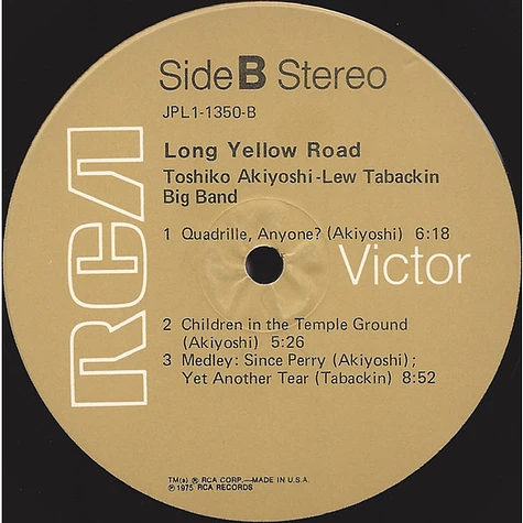 Toshiko Akiyoshi-Lew Tabackin Big Band - Long Yellow Road