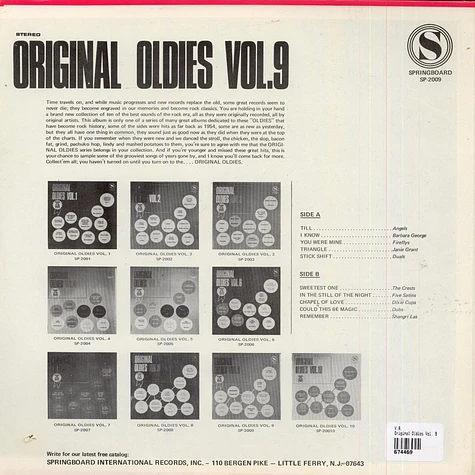 V.A. - Original Oldies Vol. 9