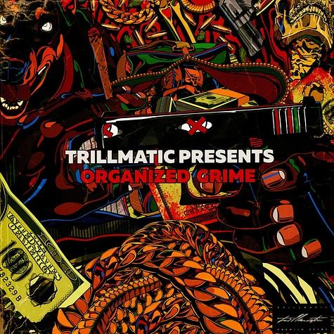 Trillmatic Presents Conway The Machine - Organized Grime Red Splatter Vinyl Edition
