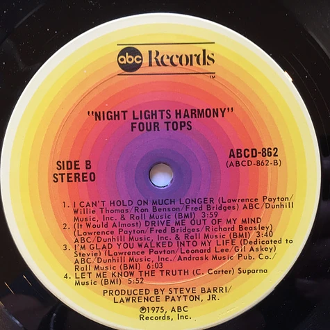 Four Tops - Night Lights Harmony