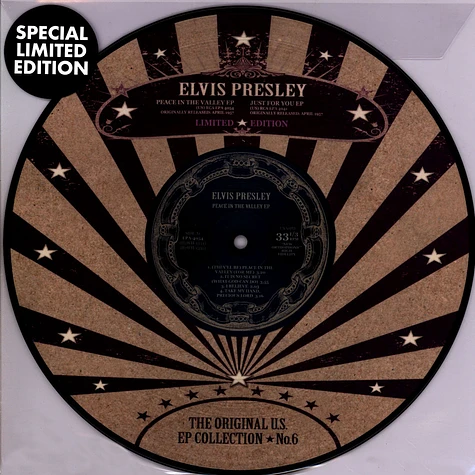 Elvis Presley - US EP Collection Volume 6 Picture Disc Edition