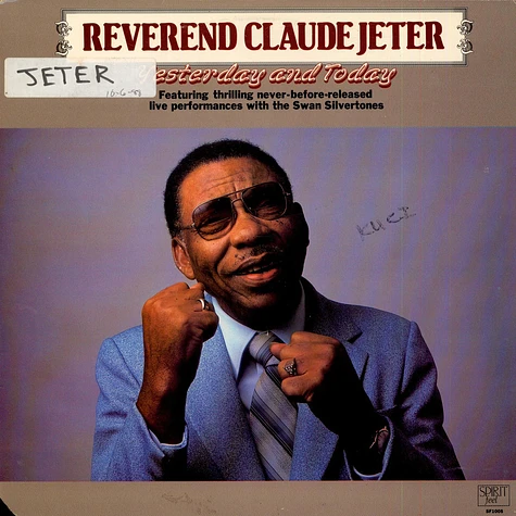 Rev. Claude Jeter - Yesterday And Today
