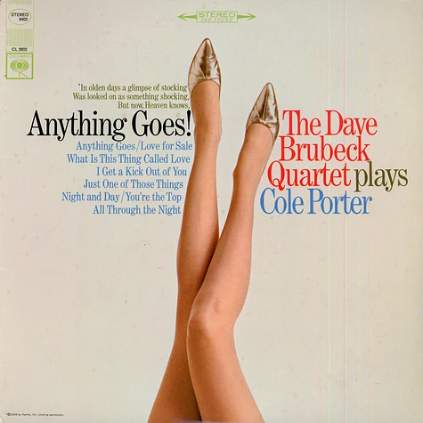 The Dave Brubeck Quartet - Anything Goes! The Dave Brubeck Quartet Plays Cole Porter