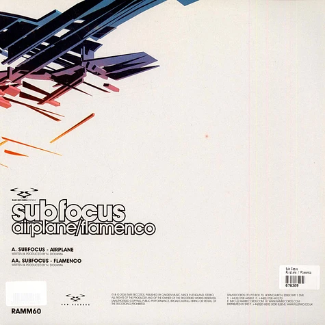Sub Focus - Airplane / Flamenco