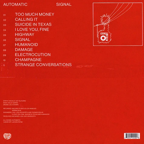 Automatic - Signal Black Vinyl Edition