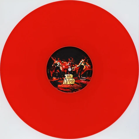 The Clash - Bored With The Us Festival Red Vinyl Edition