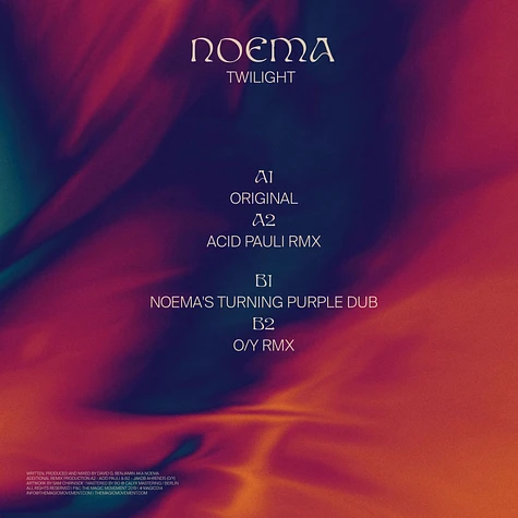Noema - Twilight EP