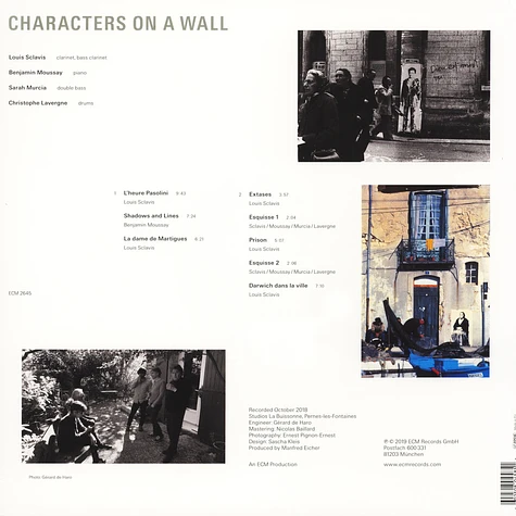 Louis Sclavis Quartet - Characters On A Wall