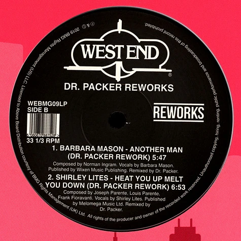 Raw Silk, Barbara Mason & Shirley Lites - Dr. Packer Reworks
