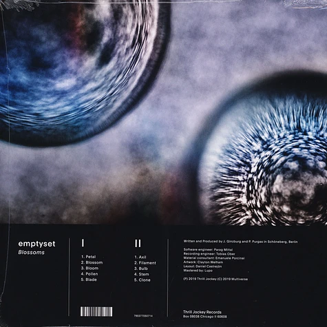 Emptyset - Blossoms Black Vinyl Edition