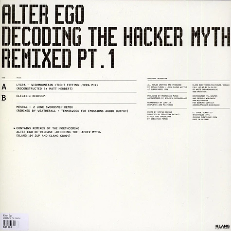 Alter Ego - Decoding The Hacker Myth (Remixed Pt. 1)