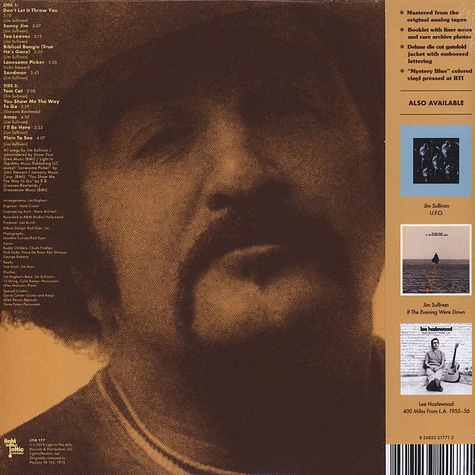 Jim Sullivan - Jim Sullivan Mystery Blue Vinyl Edition