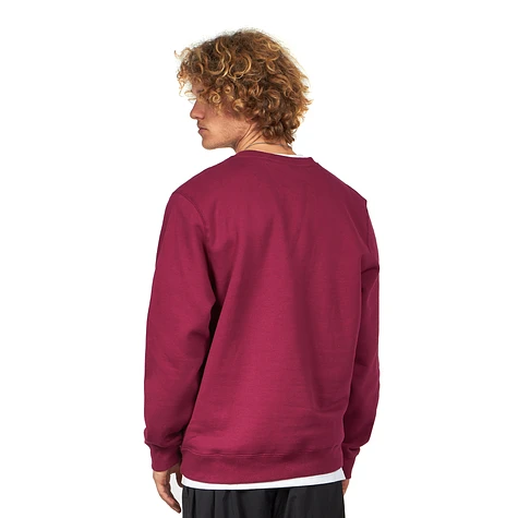 Stüssy - Stussy Outline Applique Crew Sweater