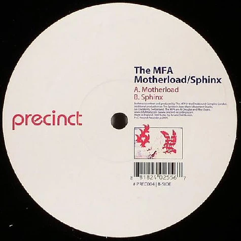 The MFA - Motherload / Sphinx