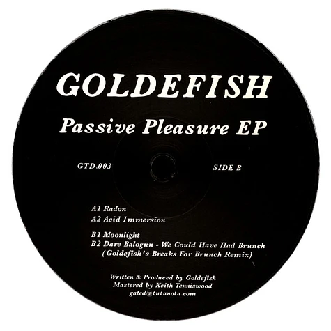 Goldefish - Passive Pleasures EP