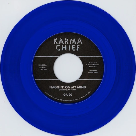 GA-20 - Naggin On My Mind HHV EU Exclusive Blue Vinyl Edition