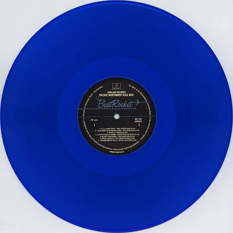 Garland Records - Pacific Northwest Fuzz Box Blue Vinyl Edition