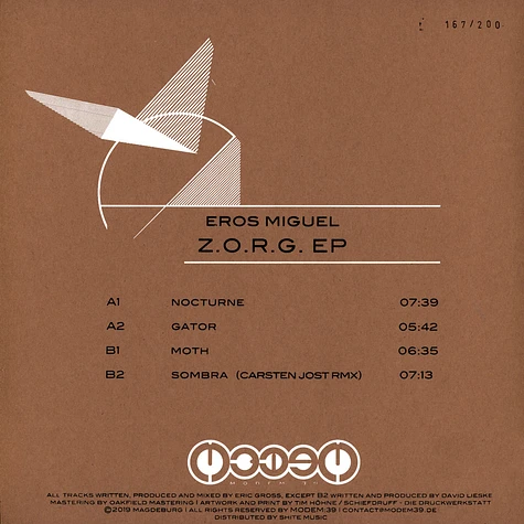 Eros Miguel - Z.O.R.G. EP