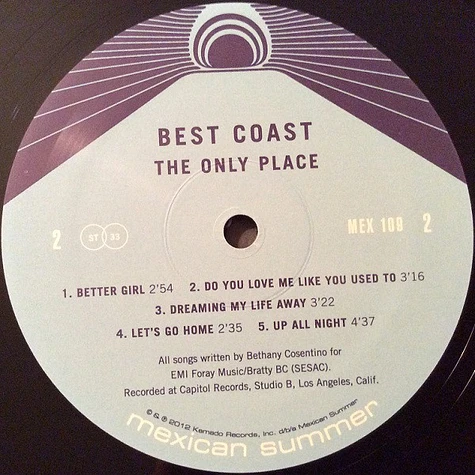 Best Coast - The Only Place