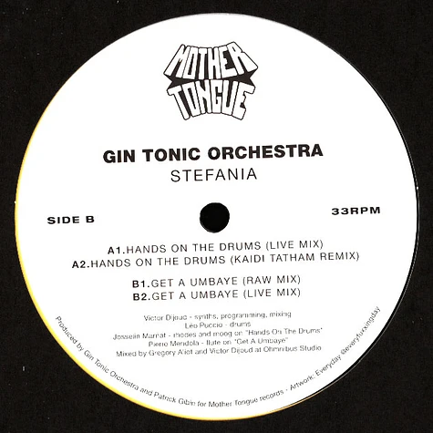 Gin Tonic Orchestra - Stefania EP