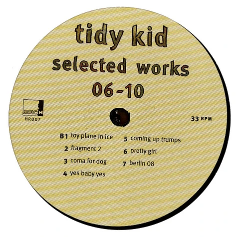 Tidy Kid - Selected Works 06-10