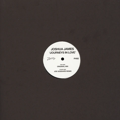 Joshua James - Journeys In Love Joe Goddard Remix