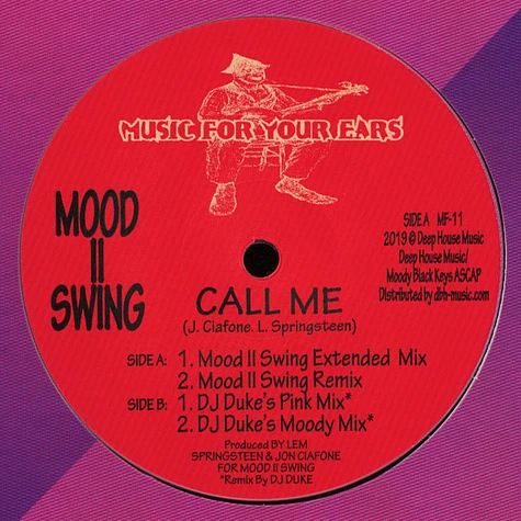 Mood II Swing - Call Me DJ Duke Remixes