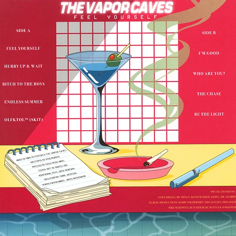 The Vapor Caves - Feel Yourself Black Vinyl Edition