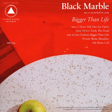 Black Marble - Bigger Than Life Black Vinyl Edition