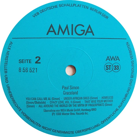 Paul Simon - Graceland