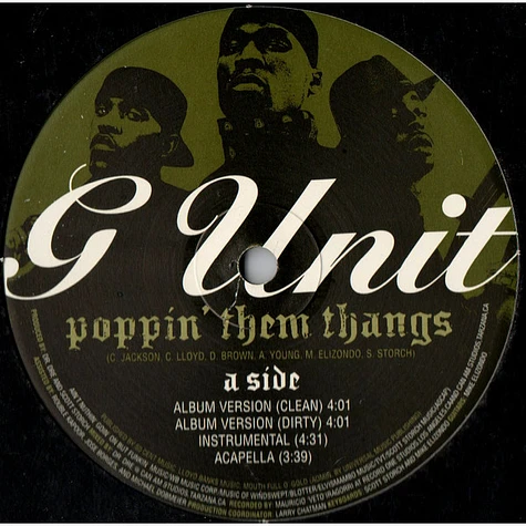 G-Unit - Poppin' Them Thangs / G'd Up