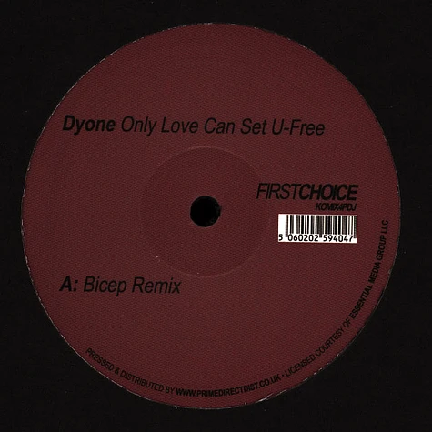 Dyone - Only Love Can Set U-Free Bicep Remix