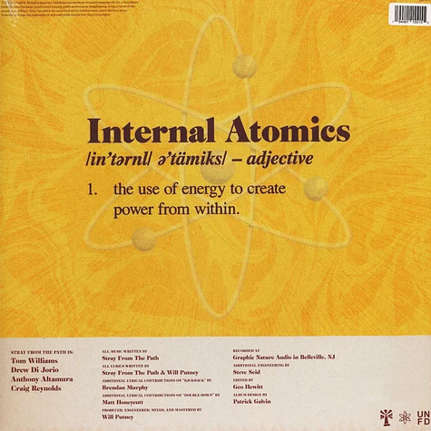 Stray From The Path - Internal Atomics Black & Pink W/ Green Splatter Vinyl Edition