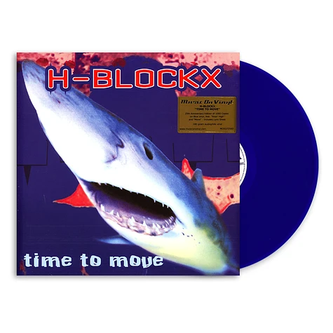 H-Blockx - Time To Move 25th Anniversary Blue Vinyl Edition