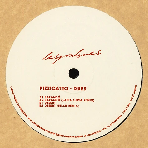 Pizzicatto - Dues Iuly.B & Jaffa Surfa Remix