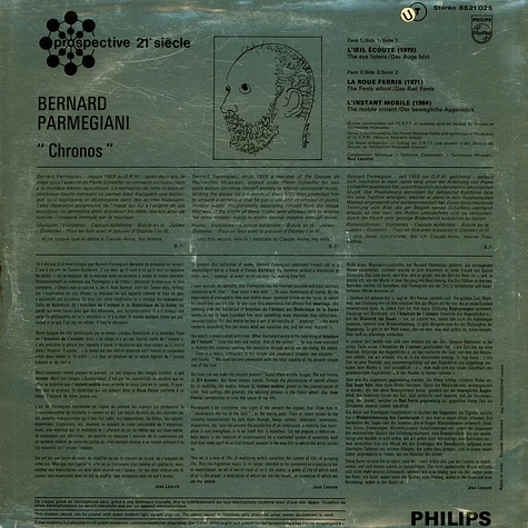 Bernard Parmegiani - Chronos