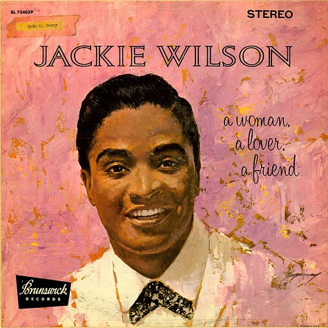 Jackie Wilson - A Woman, A Lover, A Friend