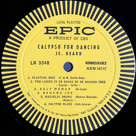 J.C. Heard - Calypso For Dancing