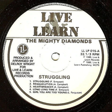 The Mighty Diamonds - Struggling