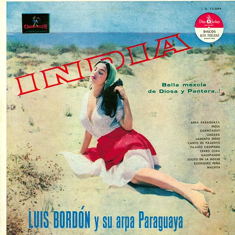 Luis Bordon Y Su Arpa Paraguaya - India ... bella mezcla de diosa y pantera ..!