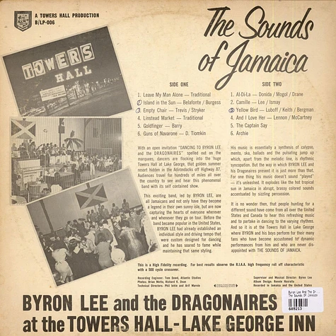 Byron Lee And The Dragonaires - The Sounds Of Jamaica