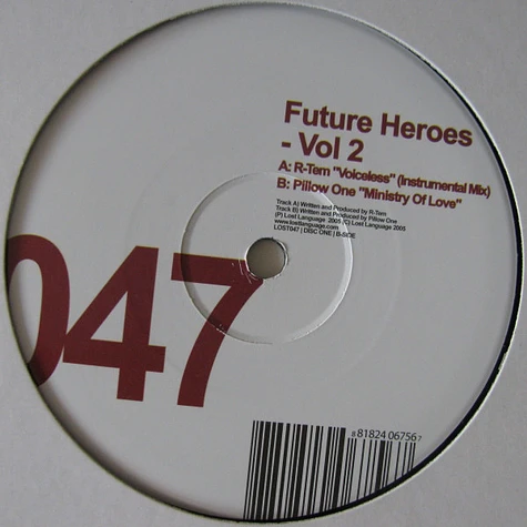 R-Tem / Pillow One - Future Heroes - Vol 2