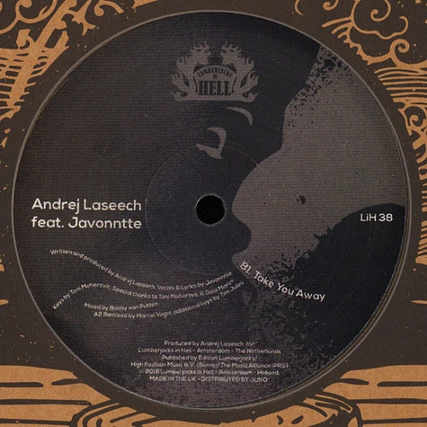 Andrej Laseech - More Than Friends Ep Feat. Javonntte