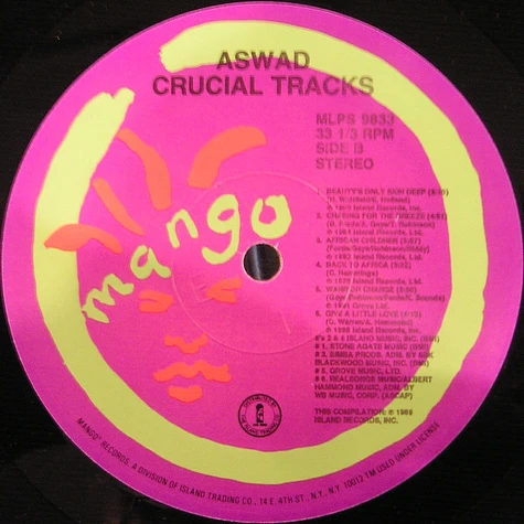 Aswad - Crucial Tracks