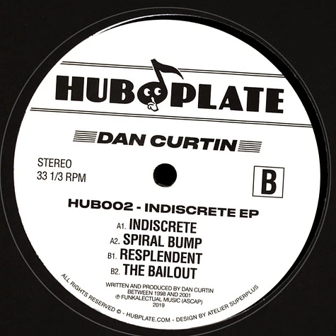 Dan Curtin - Indiscrete EP